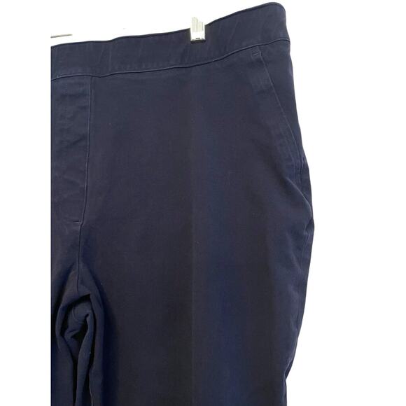 Spanx Polished Ankle Pants Size XL Slim Leg Pull On Black 4 Way Stretch Slimming - Picture 4 of 8